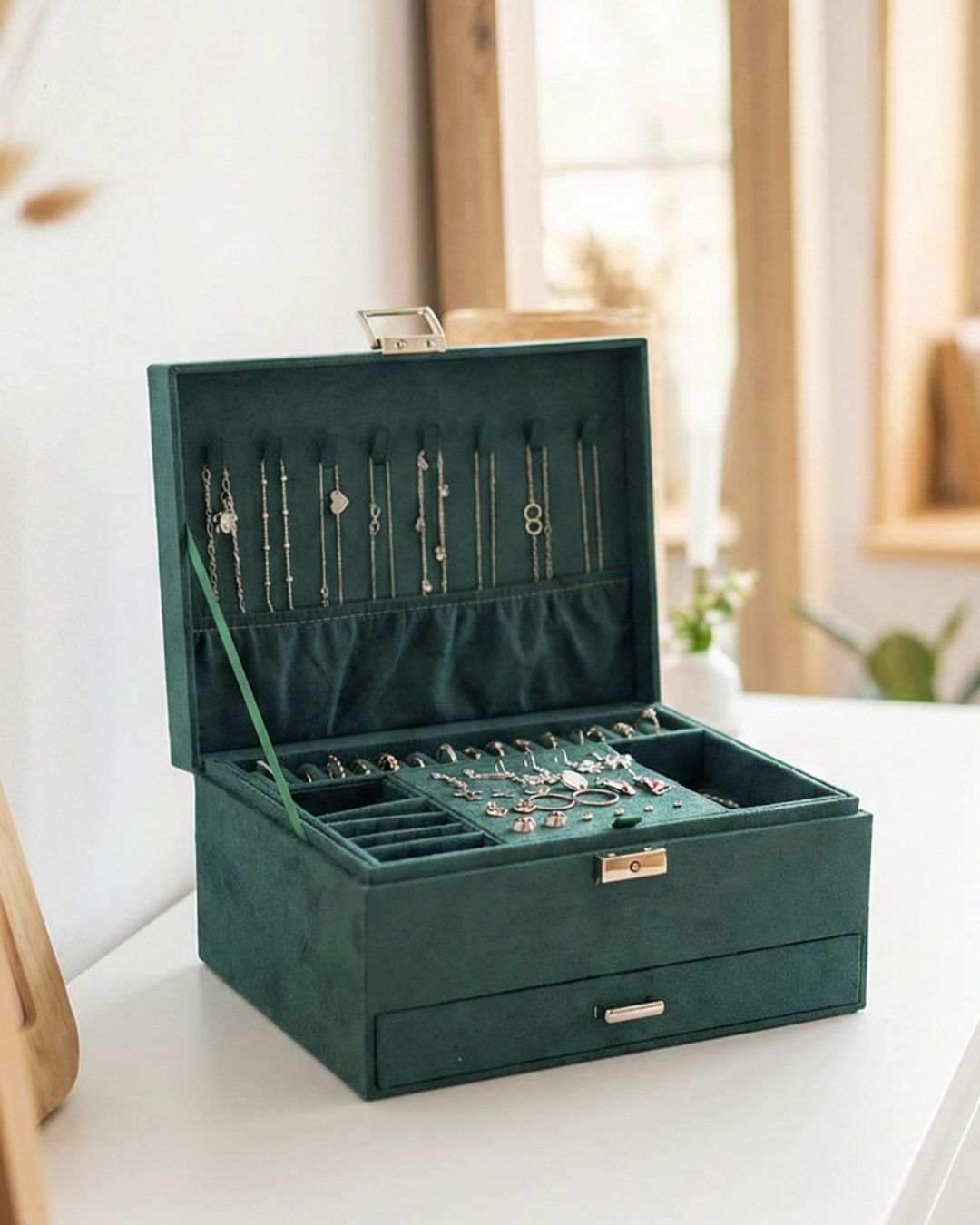 Szkatułka Velvet Royal - Emerald